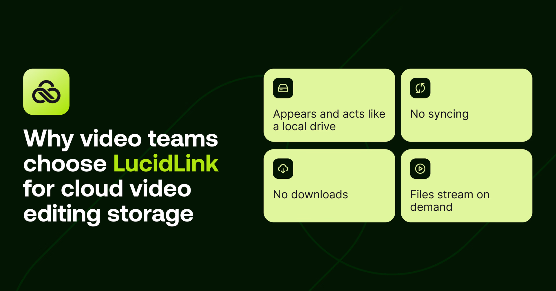 Why video teams choose LucidLink for cloud video editing storage