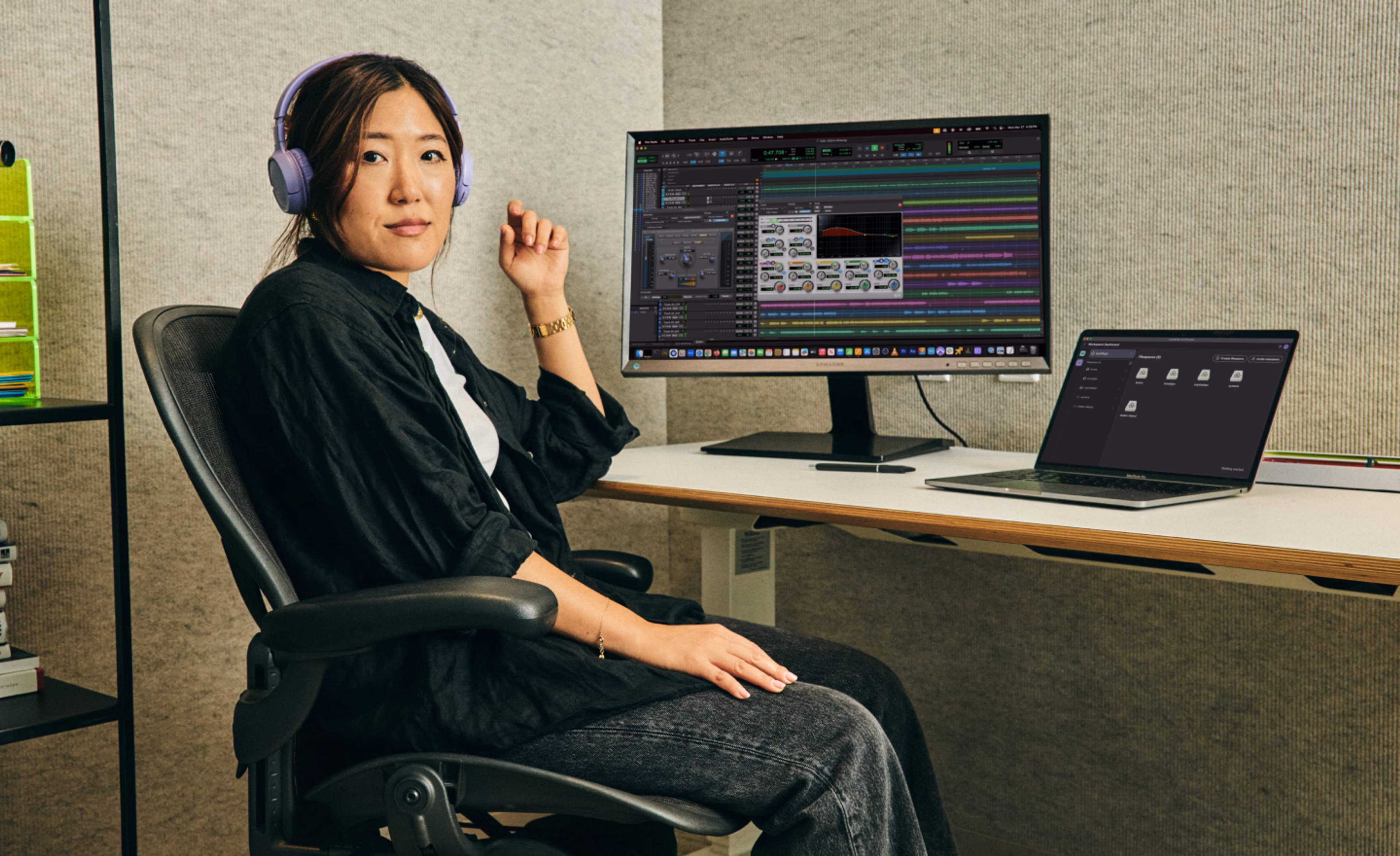 Master audio post-production