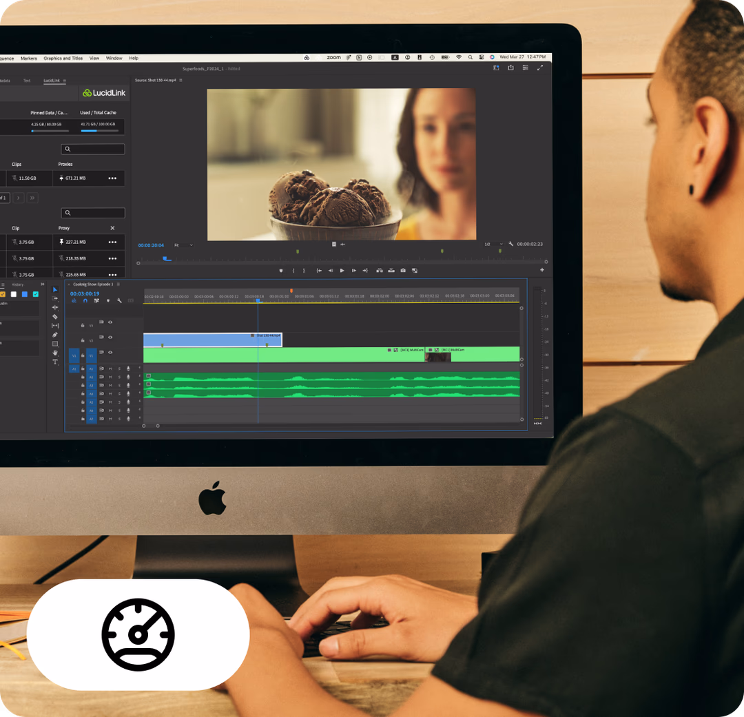 Instantly access and edit in real time