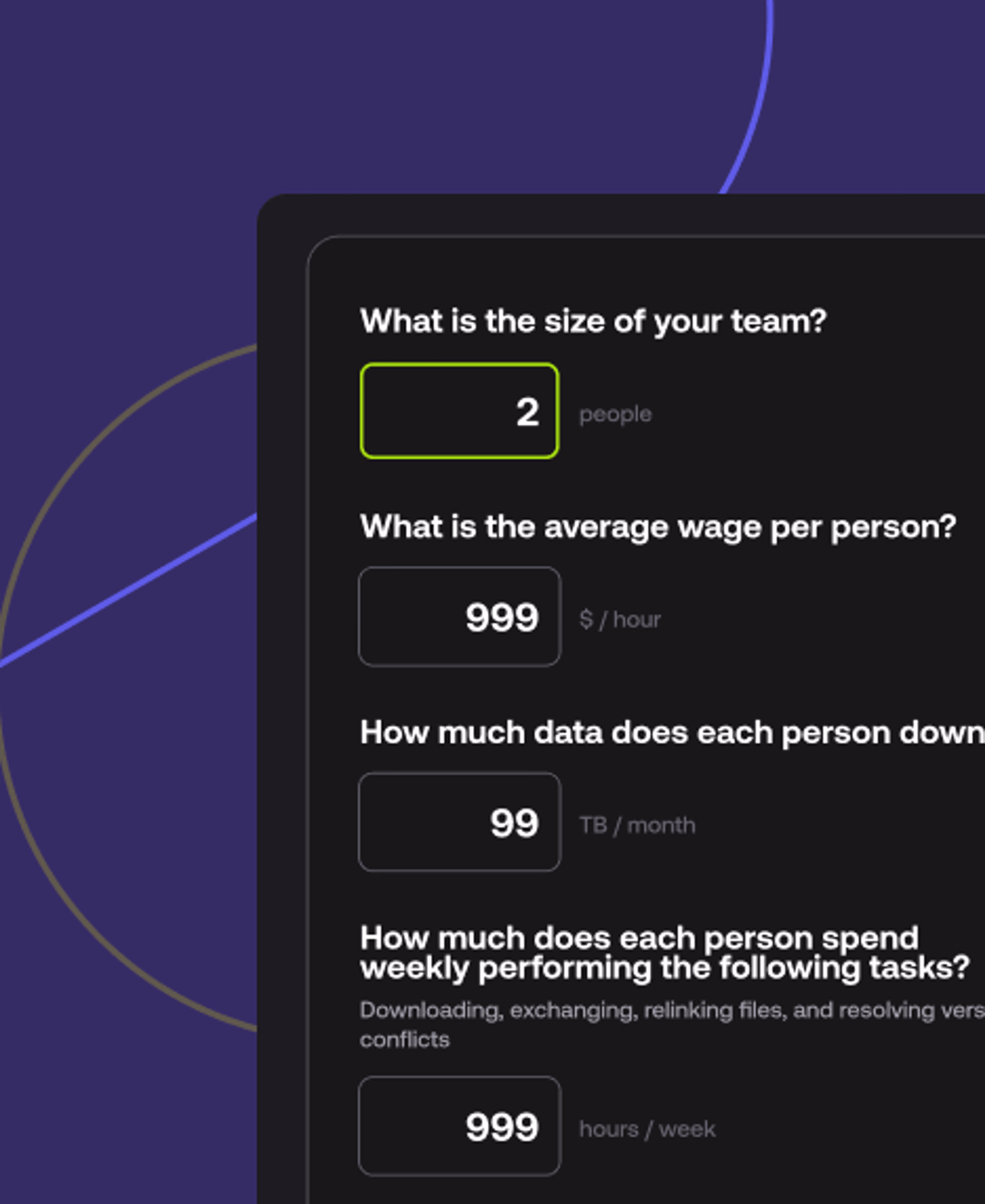 LucidLink savings calculator
