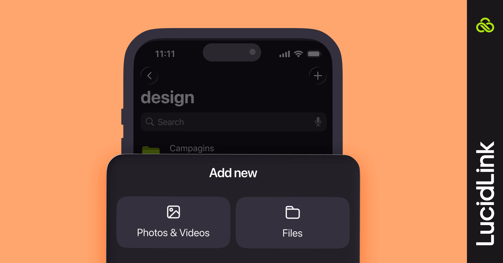 LucidLink mobile apps - find your files instantly from your phone