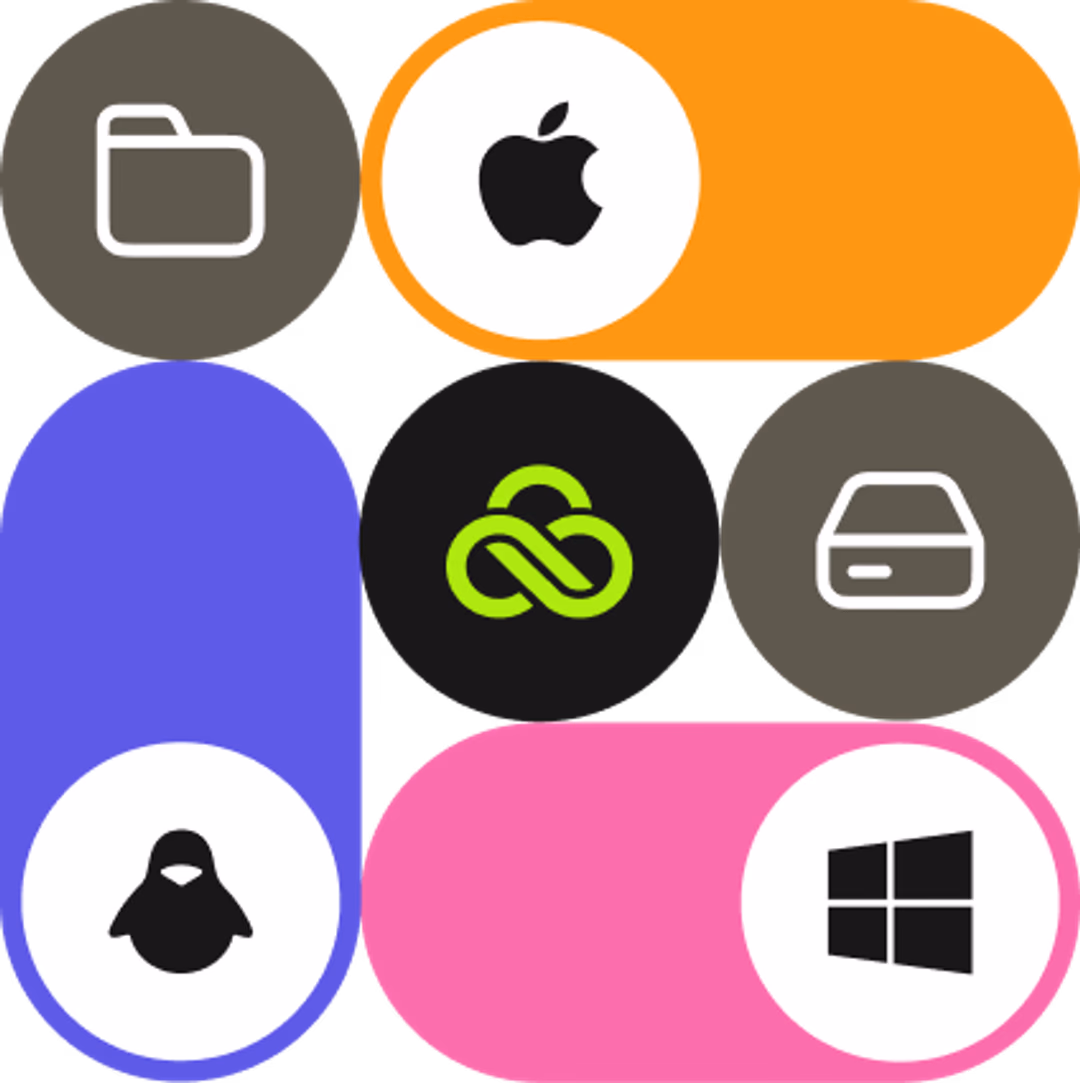 One platform for file transfer and storage