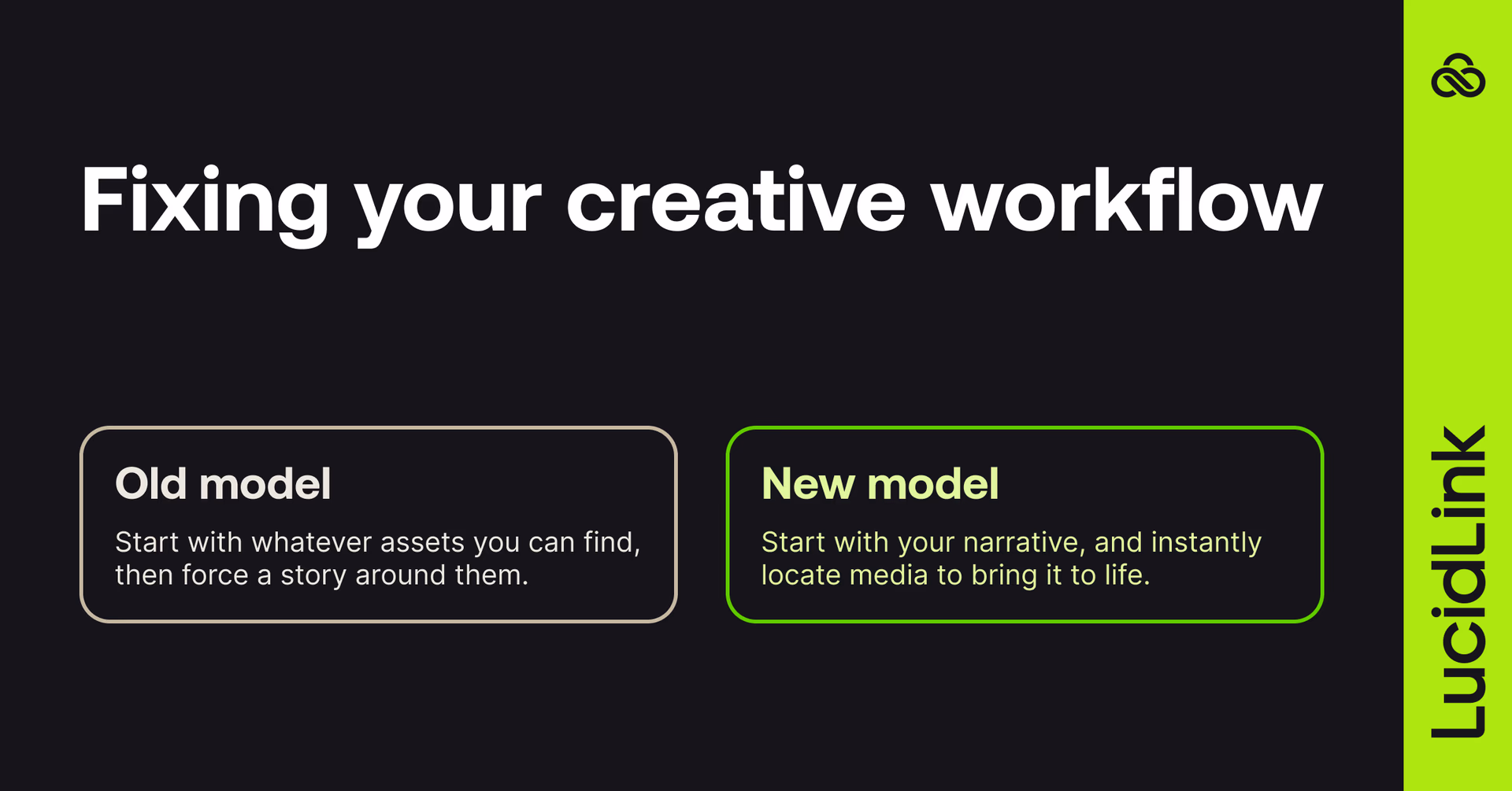 Fixing your creative workflow with LucidLink
