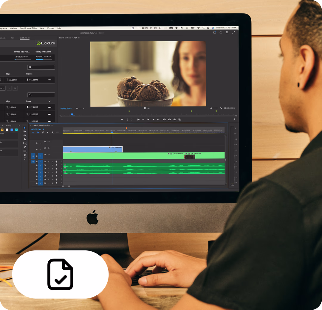 Send large files quickly and securely