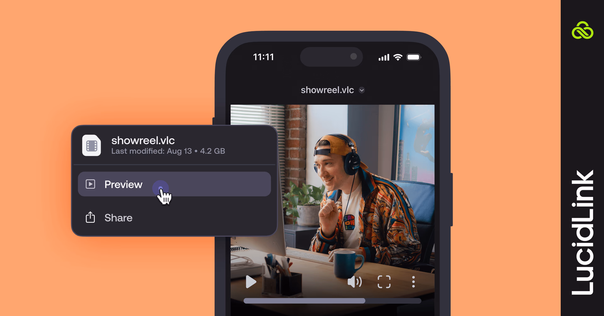 Preview videos on iOS