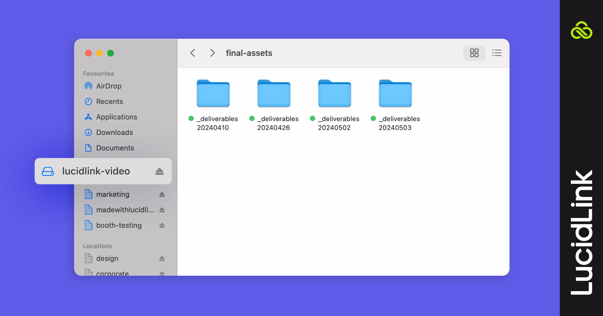The solution: a hybrid pipeline with LucidLink + Synology