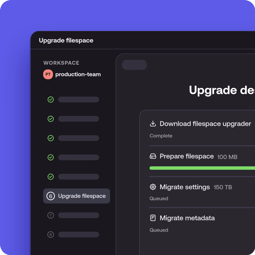 Upgrade tool: move to the new LucidLink in minutes