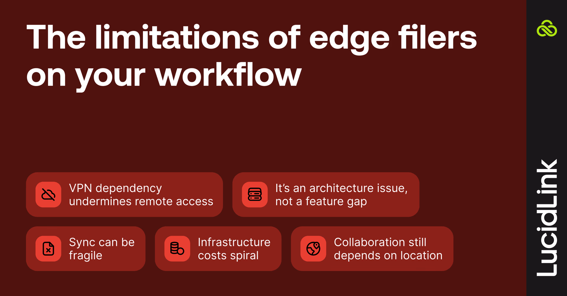 5 limitations of edge filers on your workflow