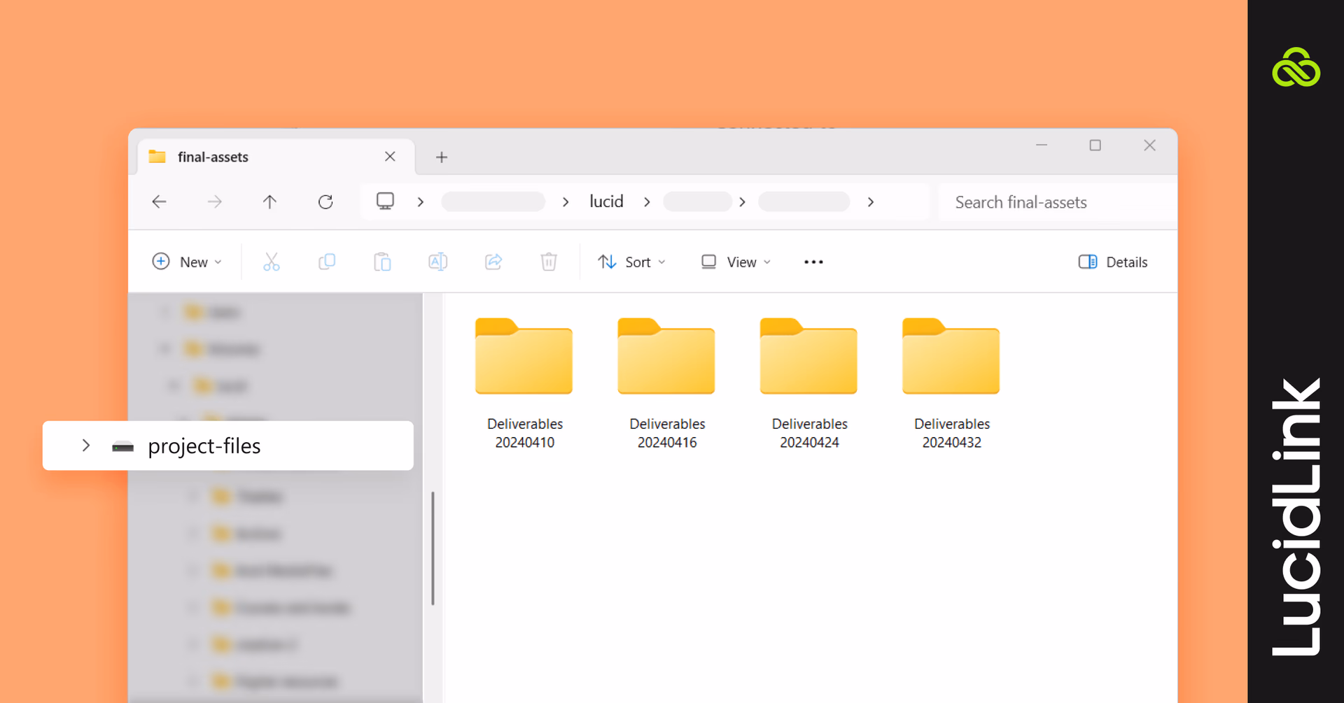 LucidLink is like a local drive
