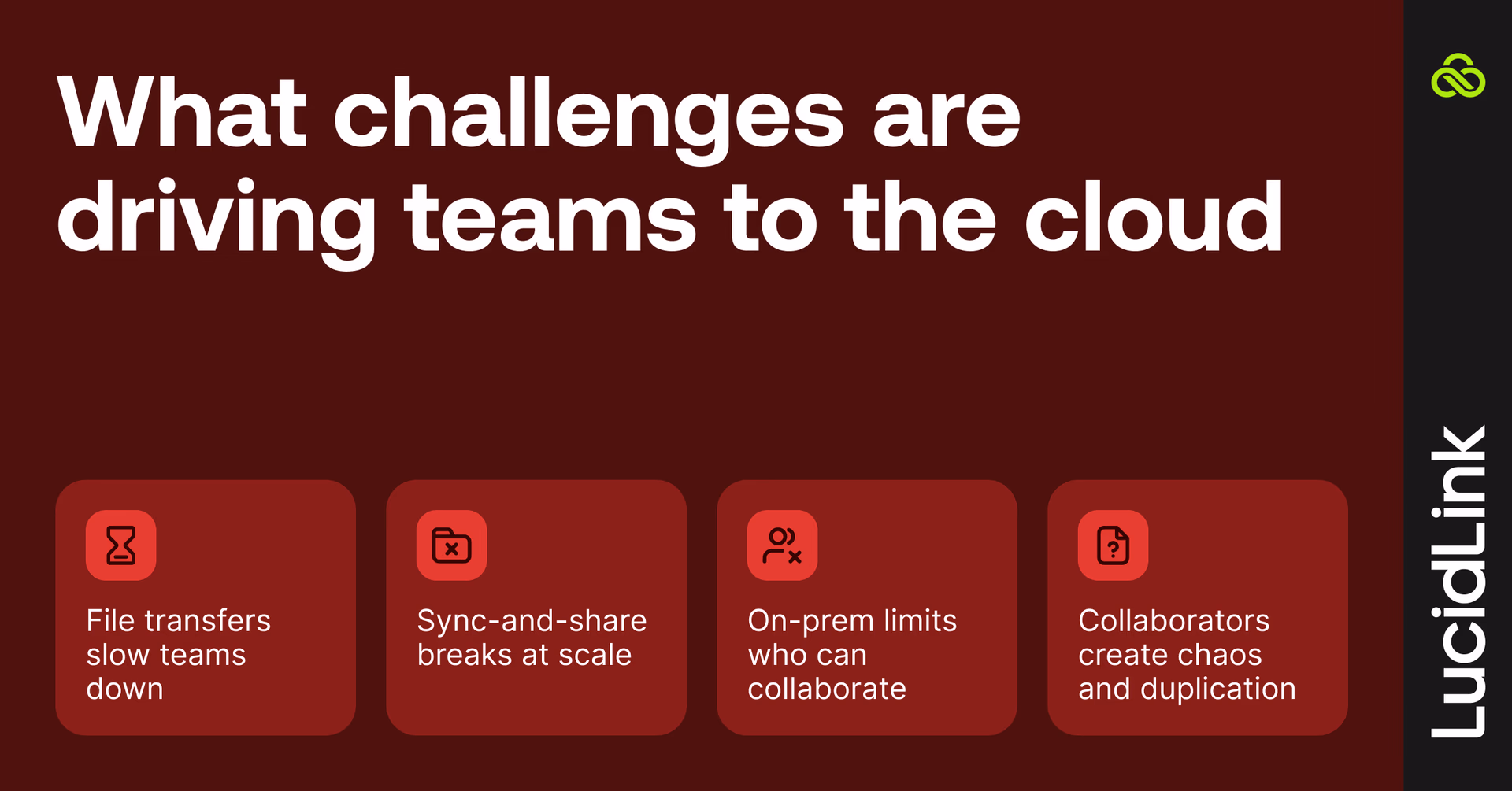 4 challenges that are driving teams to the cloud